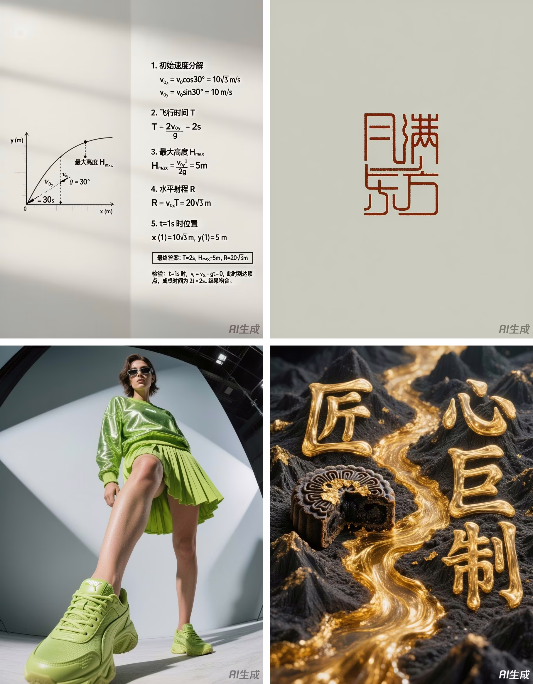 AI资讯：腾讯生图模型3.0能力展示