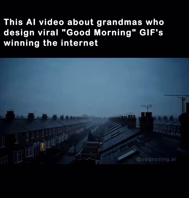 AI资讯:AI生成的早安祝福动图