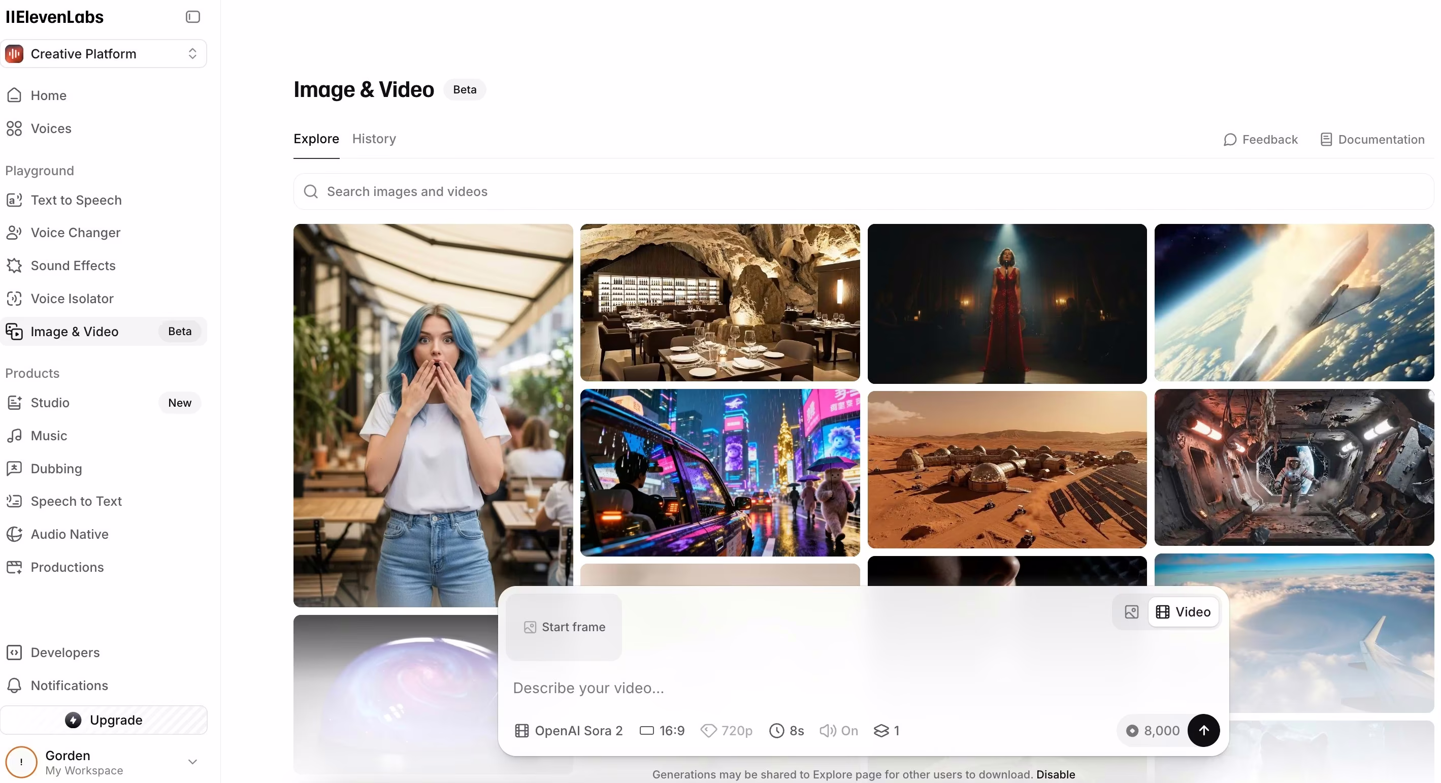 AI资讯:11Labs上线图片视频生成功能