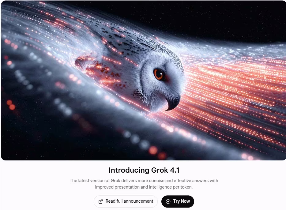 AI资讯：Grok 4.1在LMArena的测试排名