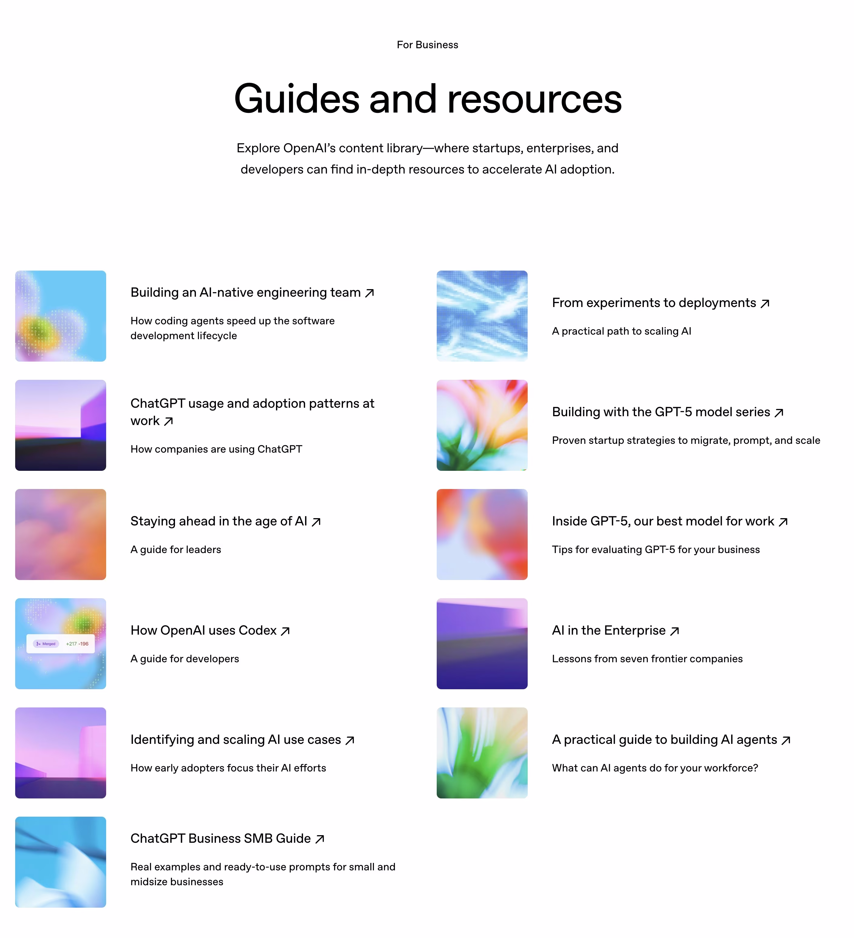 AI资讯：OpenAI官方指南与资源