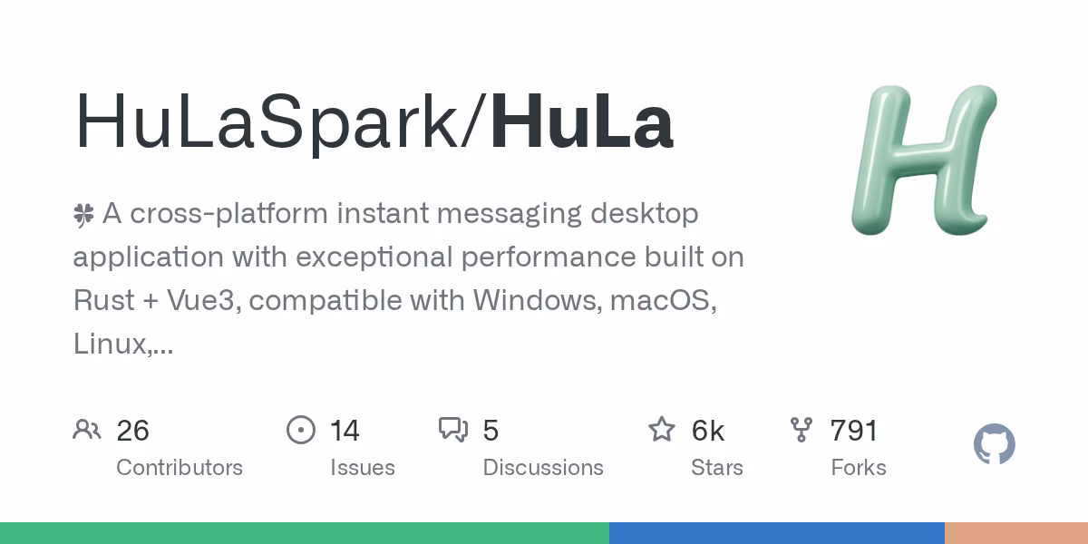 AI资讯:HuLa多平台界面展示