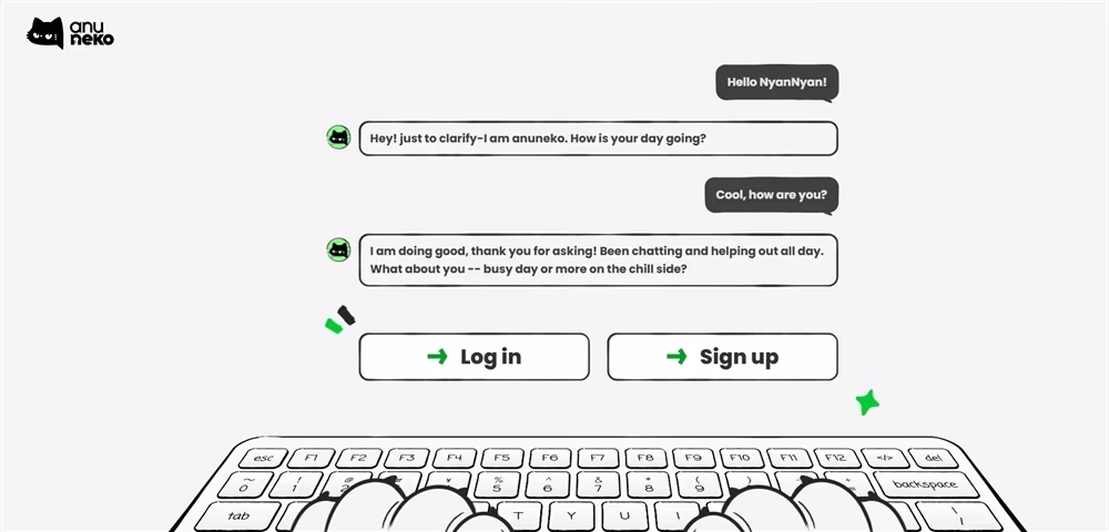 AI资讯：AnuNeko的猫娘形象