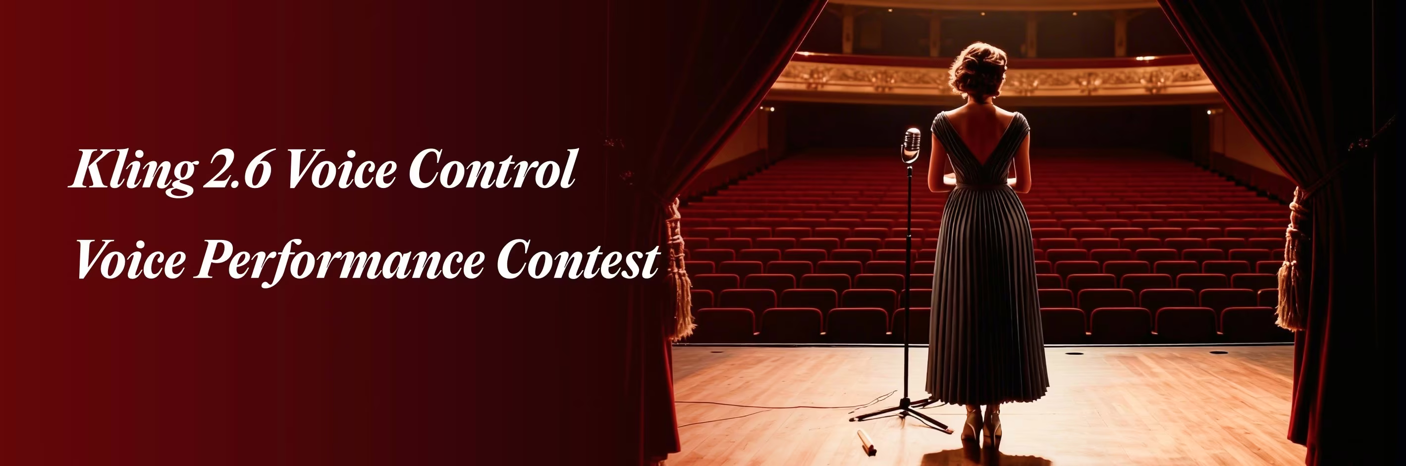 AI News: Kling 2.6 Voice Control Feature Promotional Image