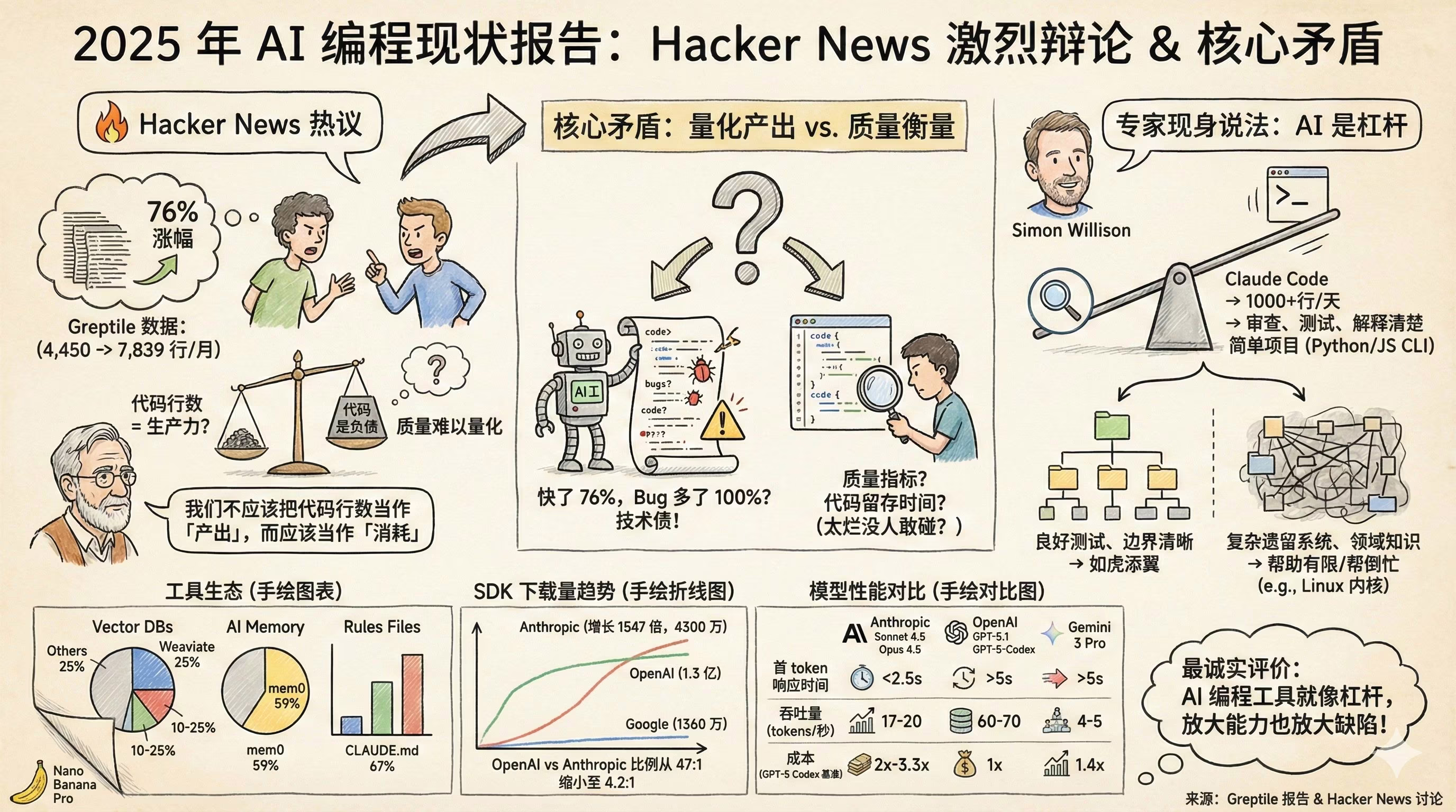 AI News: AI Programming Tool Usage Data Statistics Chart