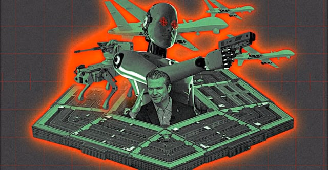 AI资讯：Anthropic公司与美国五角大楼标志的新闻复合配图