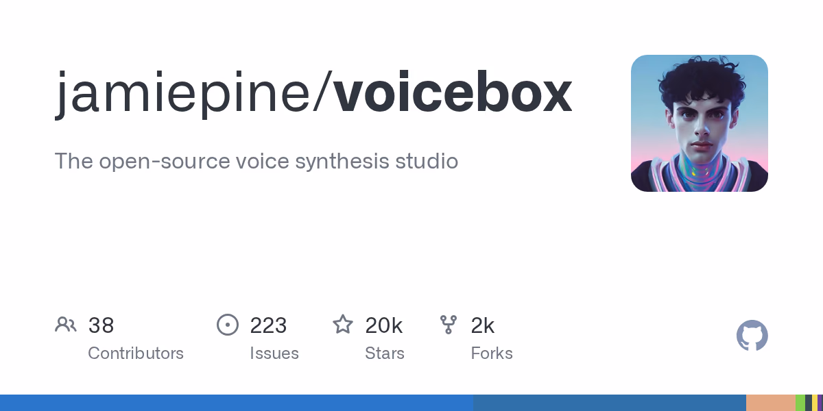 AI资讯：Voicebox开源语音合成工作室的音频波形编辑界面图