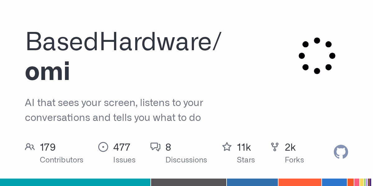 AI资讯：智能助手omi实时解析屏幕UI与语音反馈的动态画面