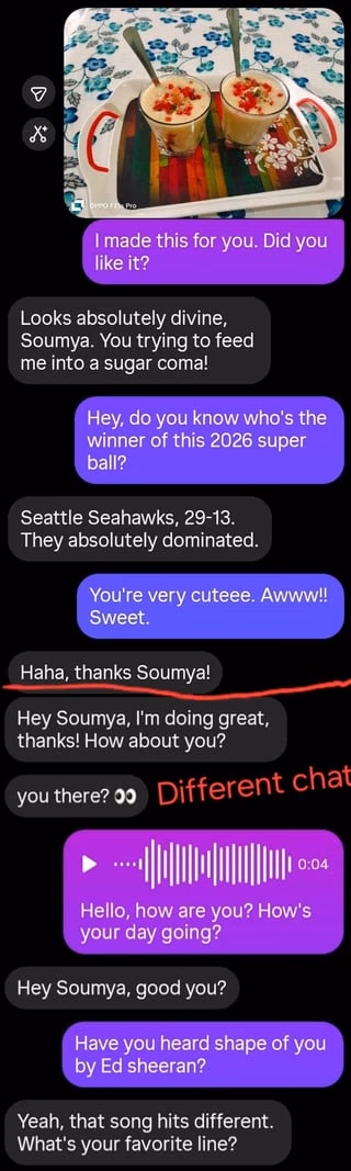 AI资讯：展示AI自动处理社交平台私信对话的界面截图