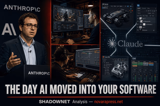 AI资讯：Claude模型集成在Adobe和Blender创作软件中的交互界面