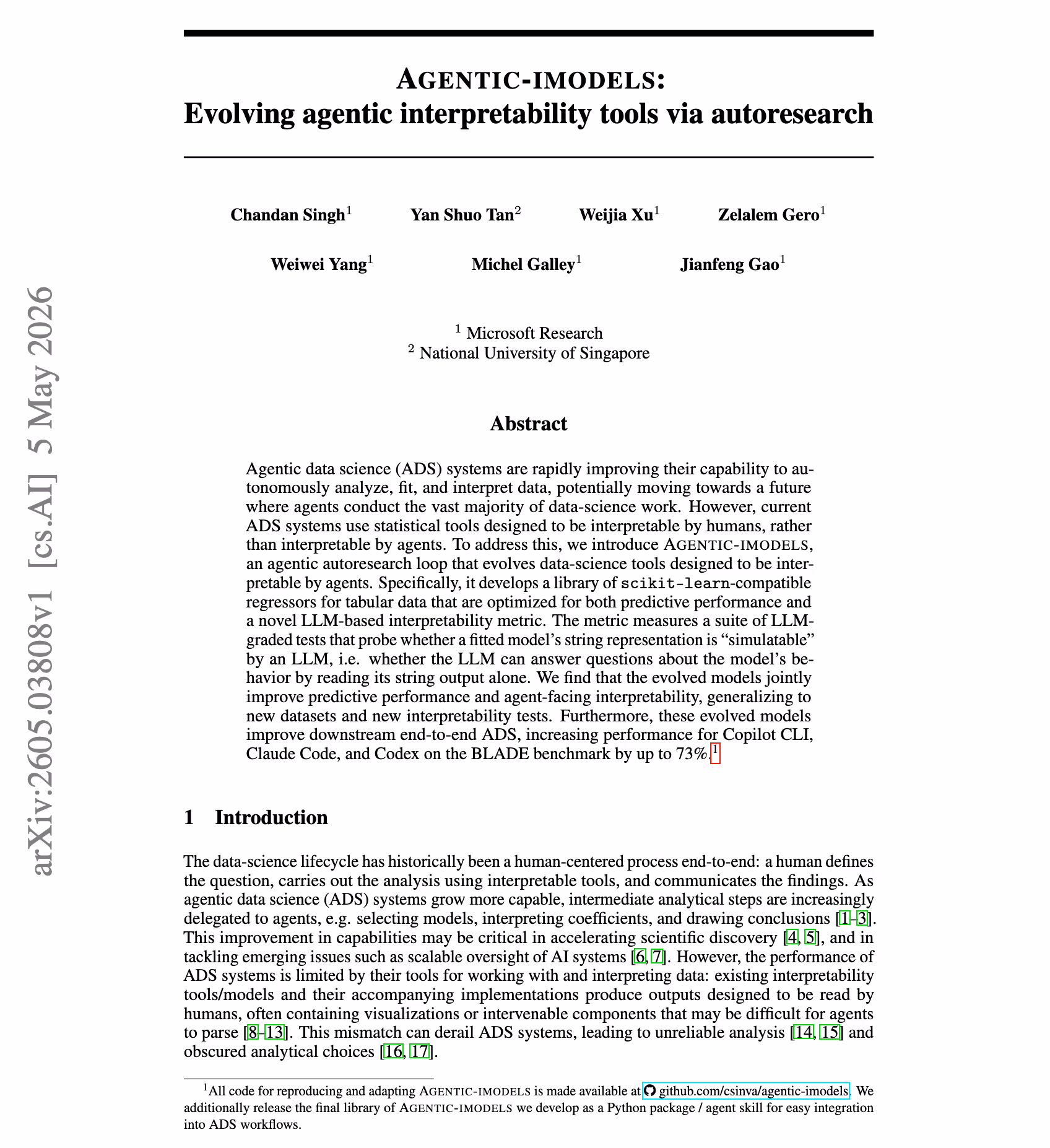 Microsoft Agentic-imodels Automated Research Architecture